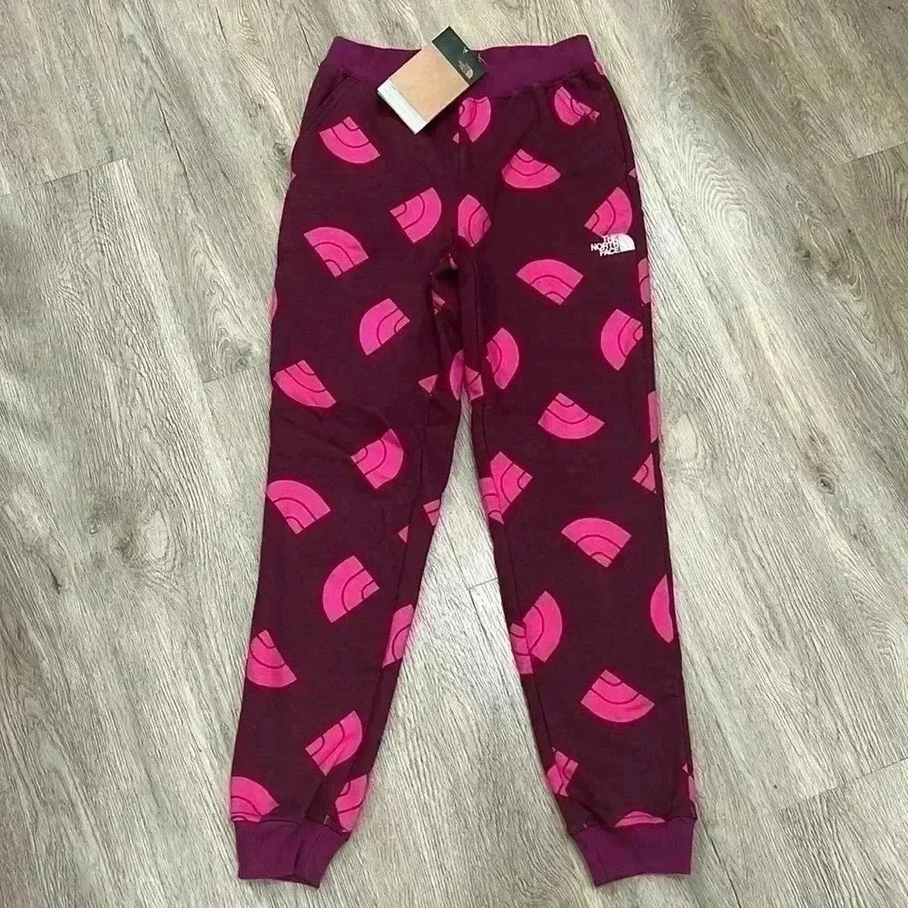 The North Face Girls’ Fleece Joggers, Large (Size 12)